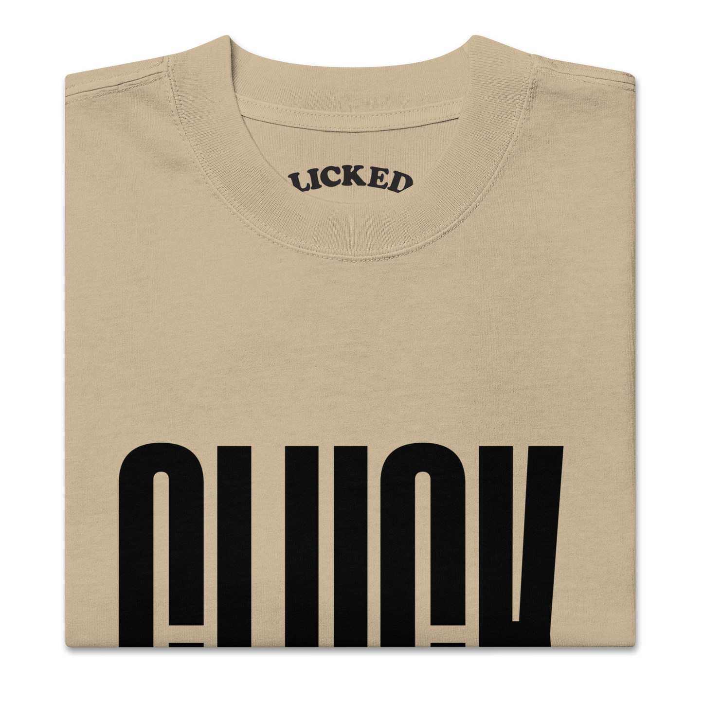 The CLUCK Oversized faded tee