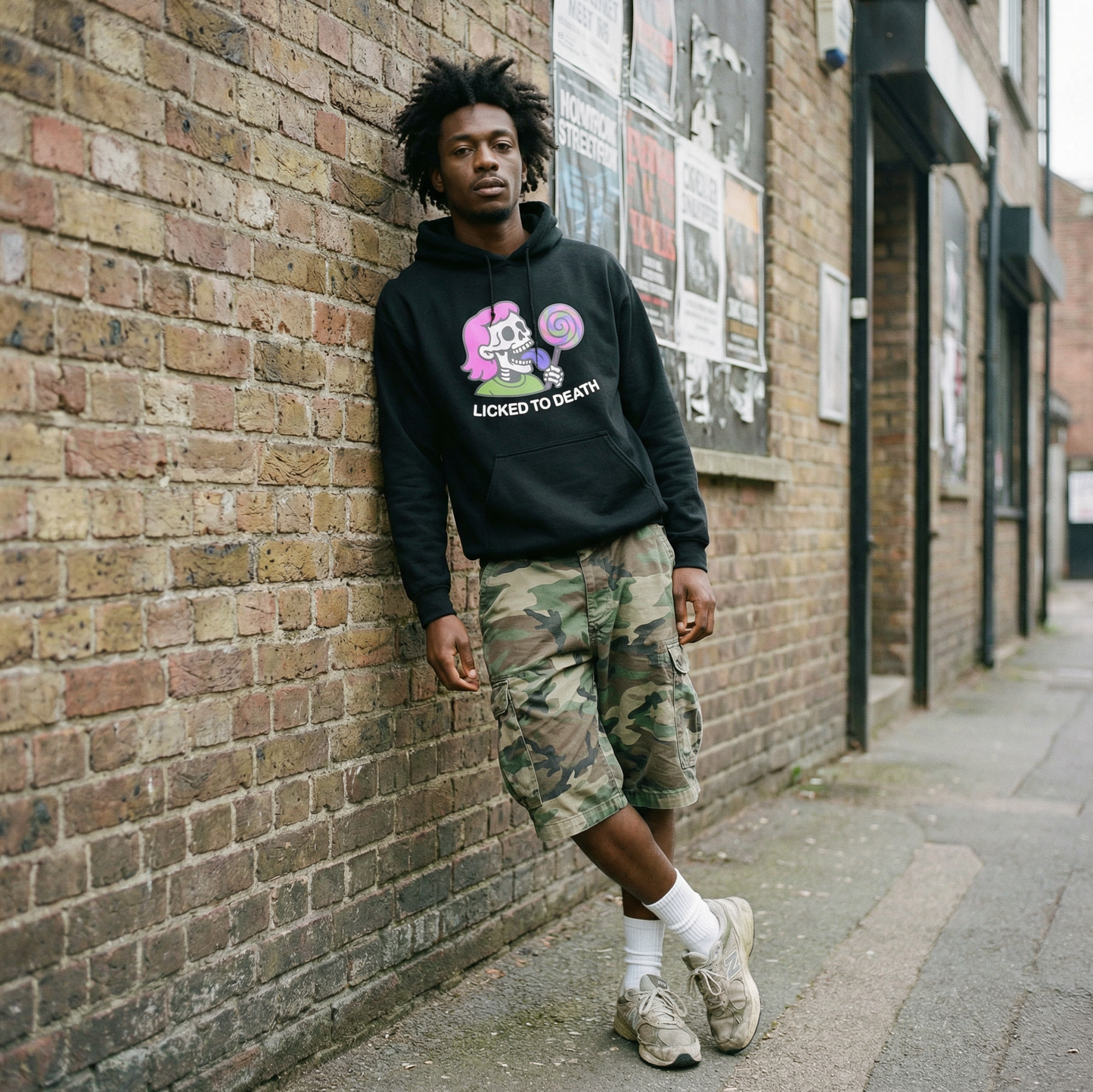 Licked to Death Rainbow Hoodie