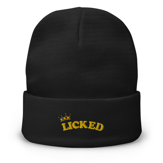 The Licked Embroidered - Classic Beanie