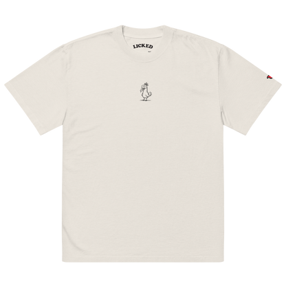 The CLUCK Oversized faded tee
