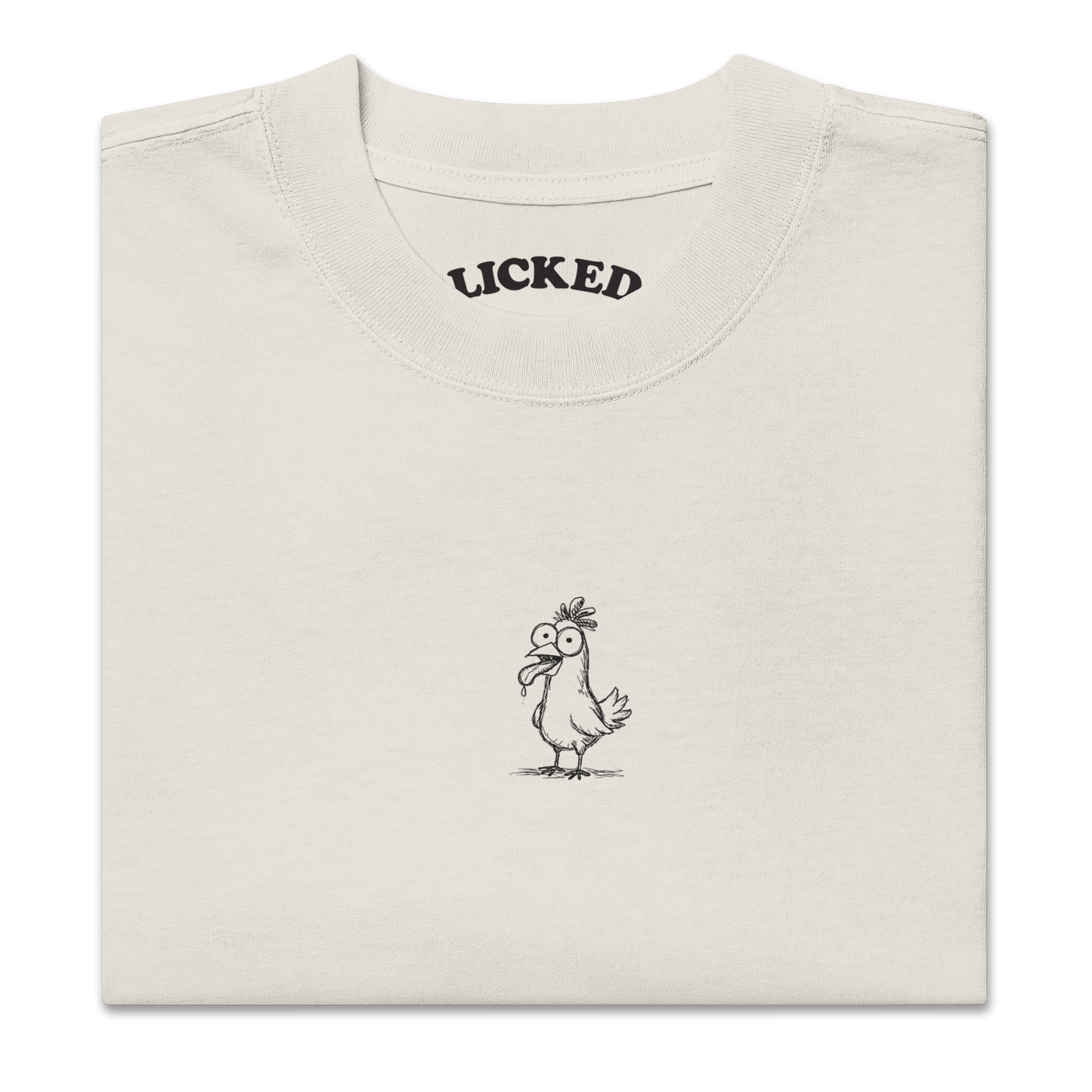 The CLUCK Oversized faded tee