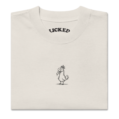 The CLUCK Oversized faded tee