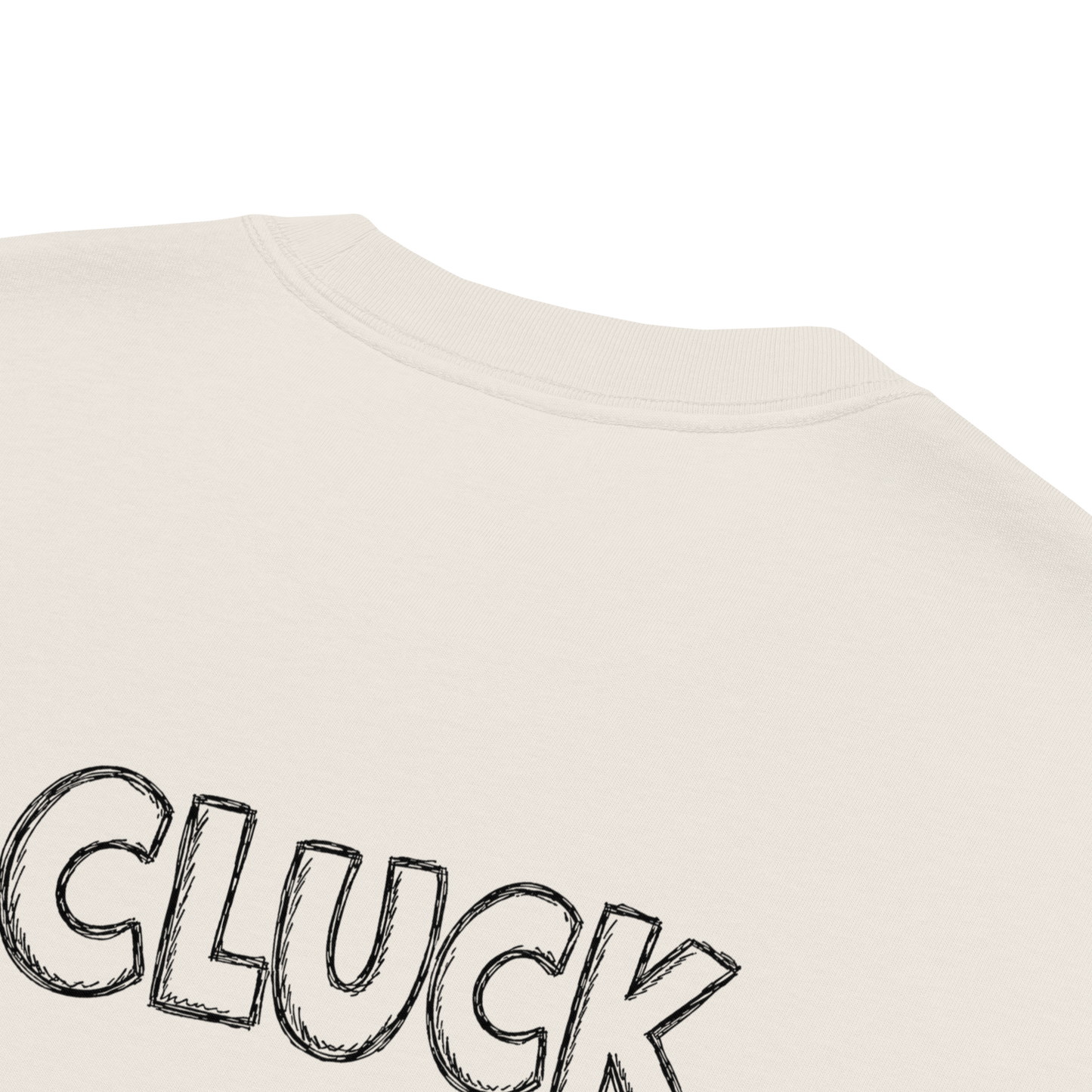 The CLUCK Oversized faded tee