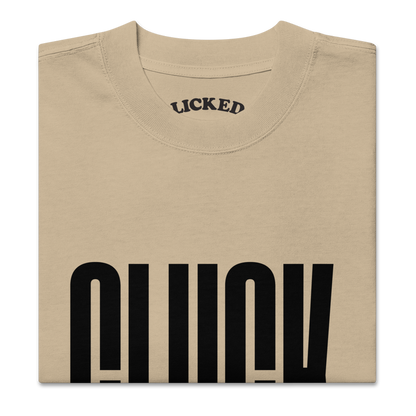 The CLUCK Oversized faded tee