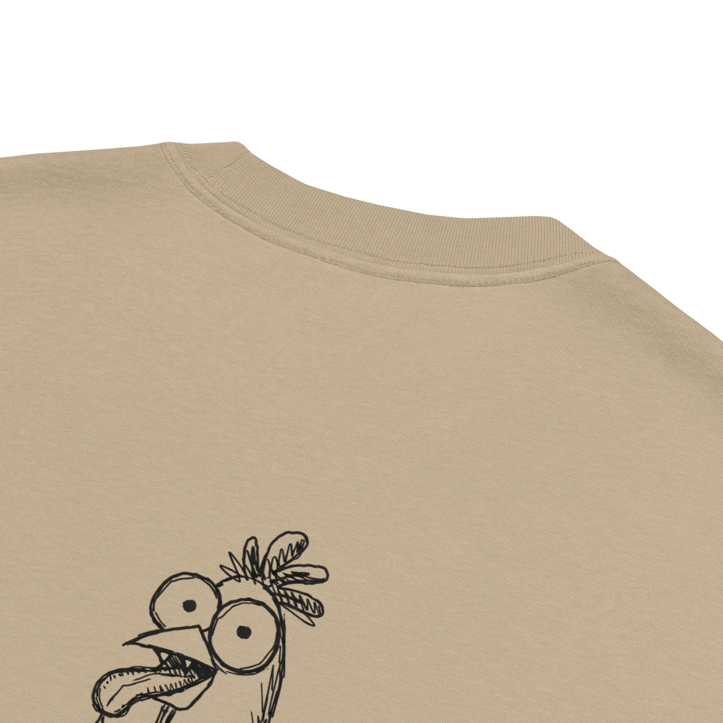 The CLUCK Oversized faded tee