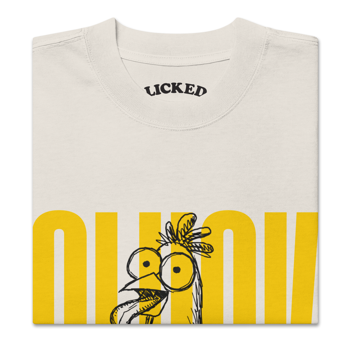 The CLUCK - Oversized faded tee