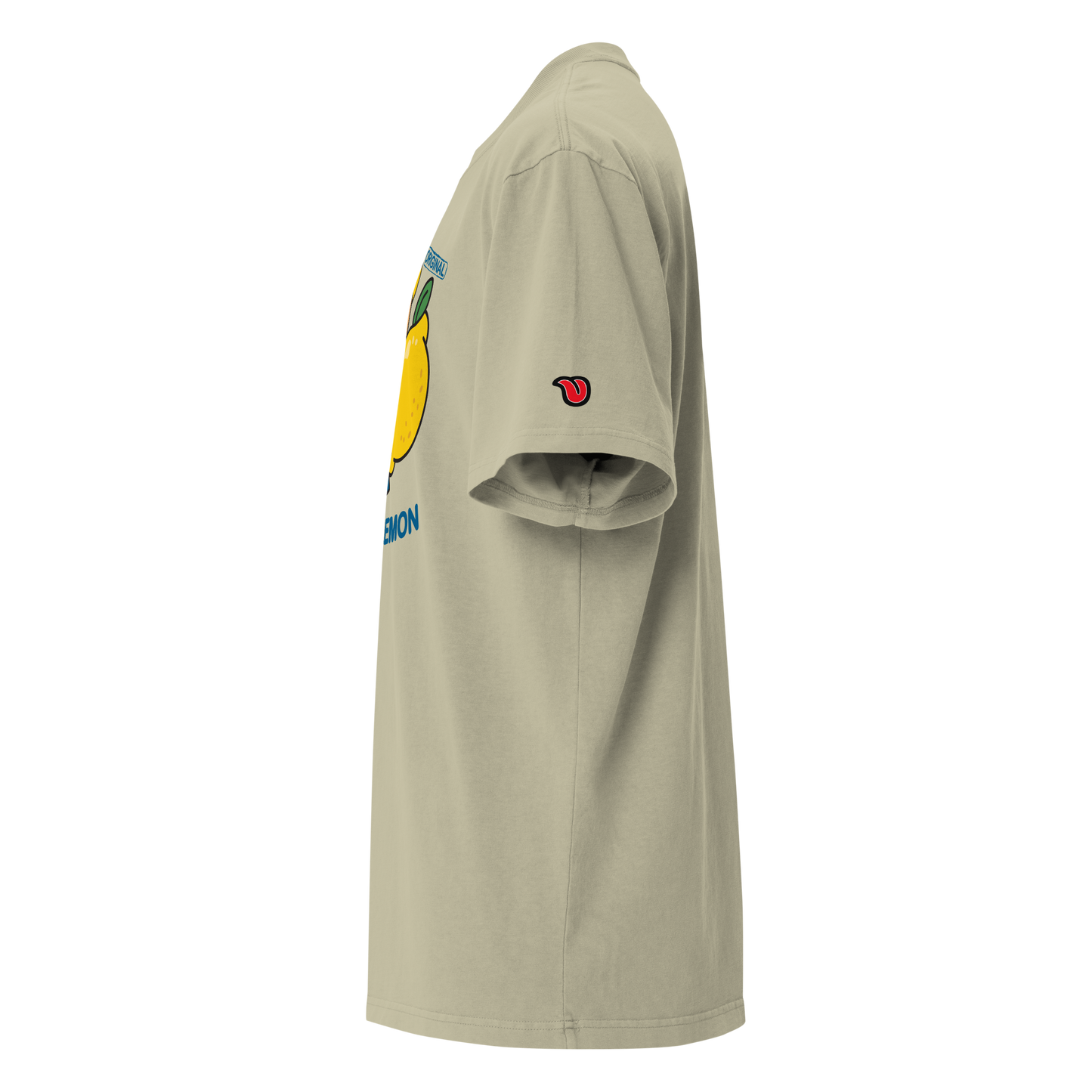 The OG - Lick The Lemon - Oversized Heavy Faded Tee