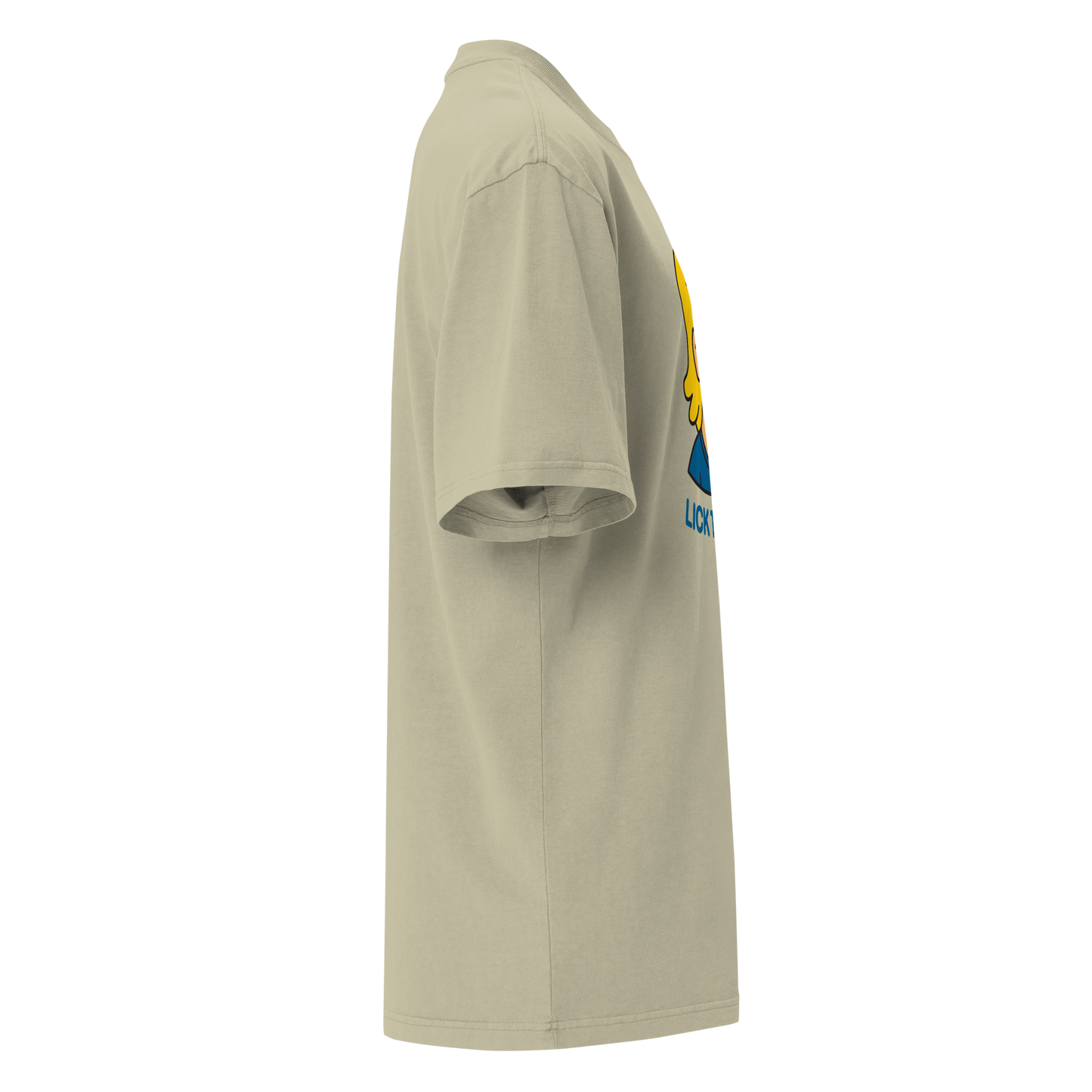 The OG - Lick The Lemon - Oversized Heavy Faded Tee