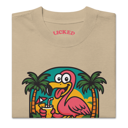 Mental Vacation - Oversized Heavy Faded Tee