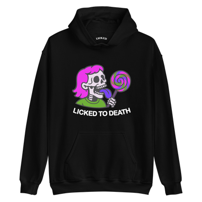 Licked to Death Rainbow Hoodie