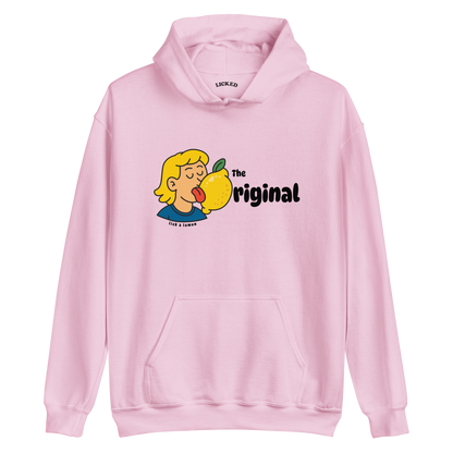 Lick The Lemon Hoodie - Light Pink