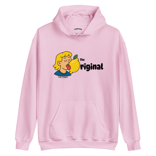 Lick The Lemon Hoodie - Light Pink