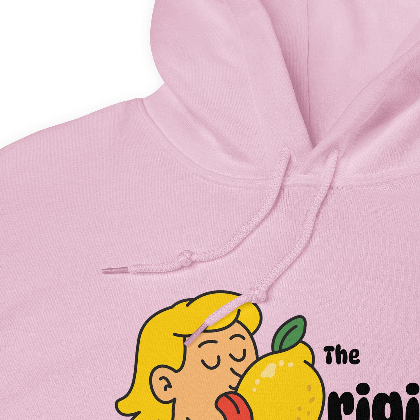 Lick The Lemon Hoodie - Light Pink
